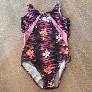 One Piece leotard - Pink and Black